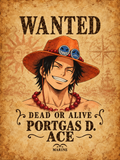 Portgas D. Ace Wanted Poster - Air Freshener