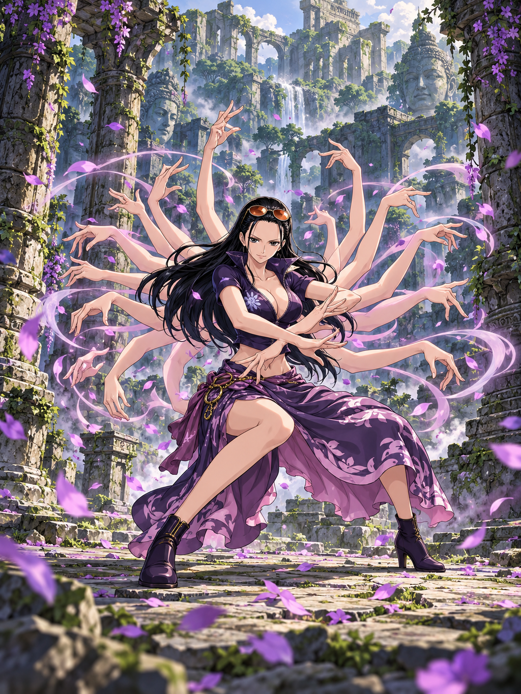 Nico Robin's Many Arms in the Ruins - Air Freshener