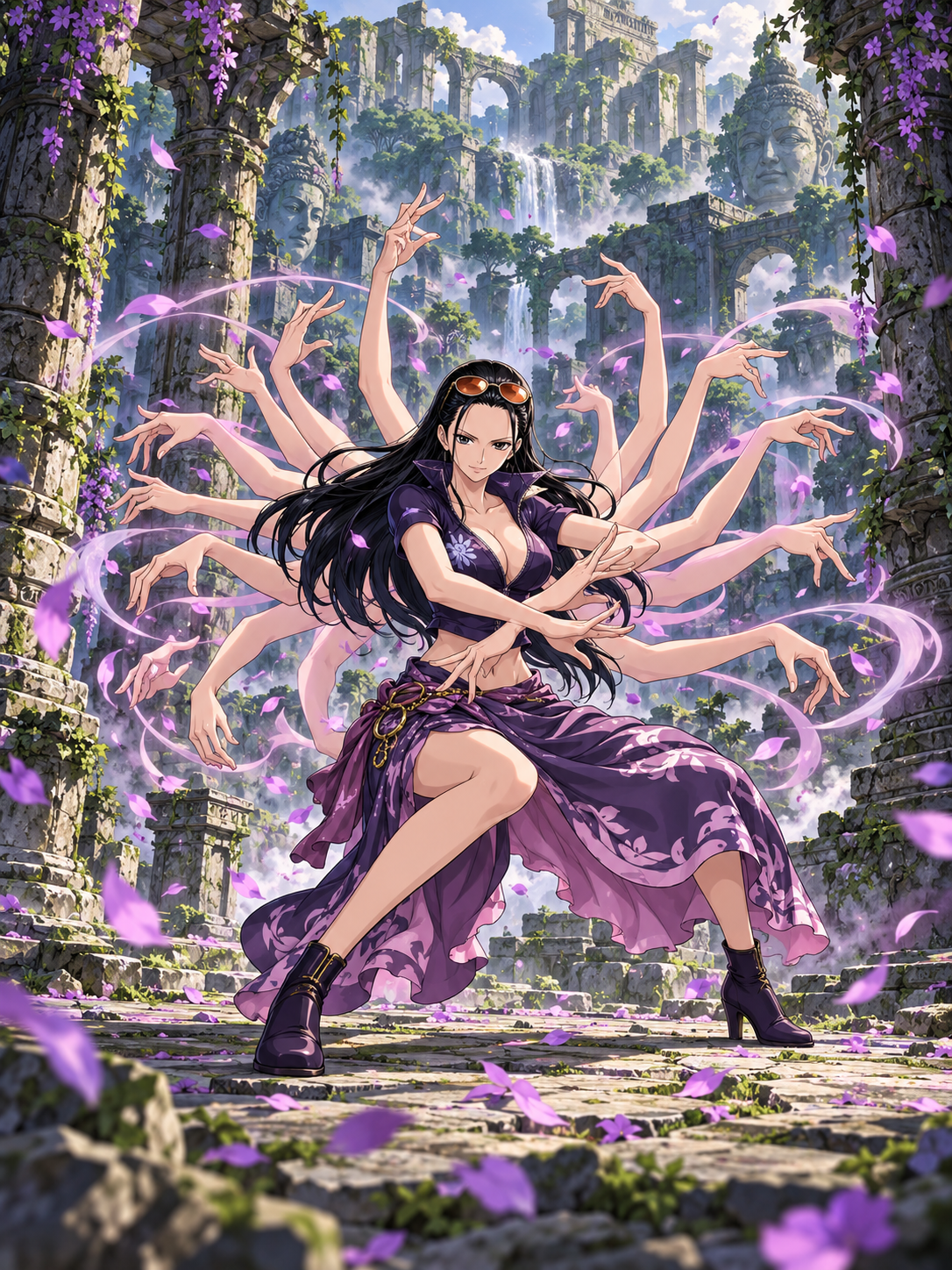 Nico Robin's Many Arms in the Ruins - Air Freshener