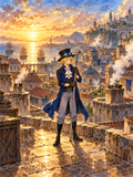 Sabo Above the Sunset City - Air Freshener