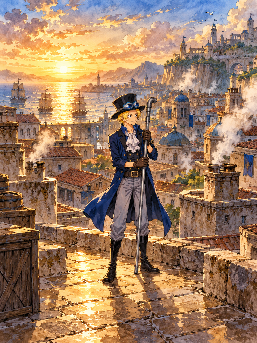 Sabo Above the Sunset City - Air Freshener