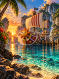 Thousand Sunny at the Sunset Cove - Air Freshener