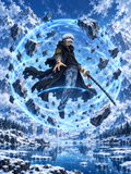 Trafalgar Law's Floating Rock Room - Air Freshener