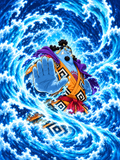 Jinbe's Blue Ocean Vortex - Air Freshener