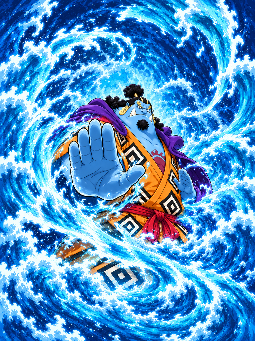 Jinbe's Blue Ocean Vortex - Air Freshener
