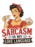 Sarcasm Is My Love Language Air Freshener