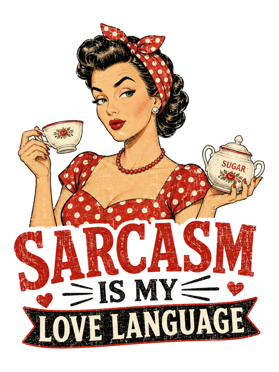 Sarcasm Is My Love Language Air Freshener