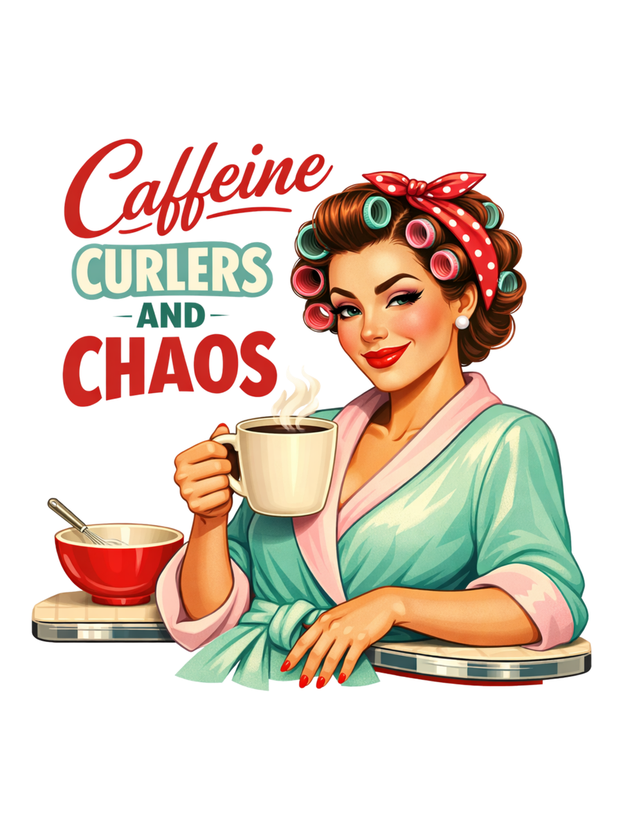 Caffeine, Curlers and Chaos Air Freshener