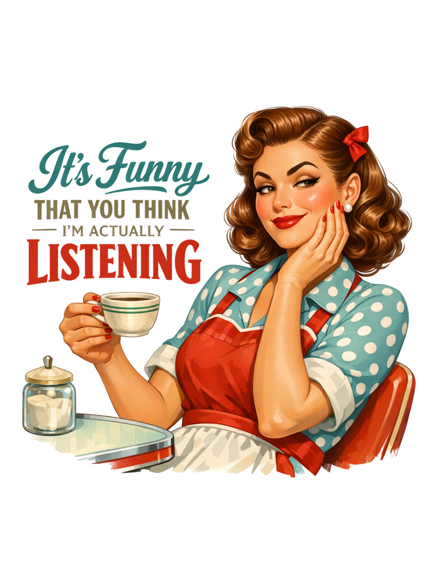 Funny You Think I'm Listening Air Freshener