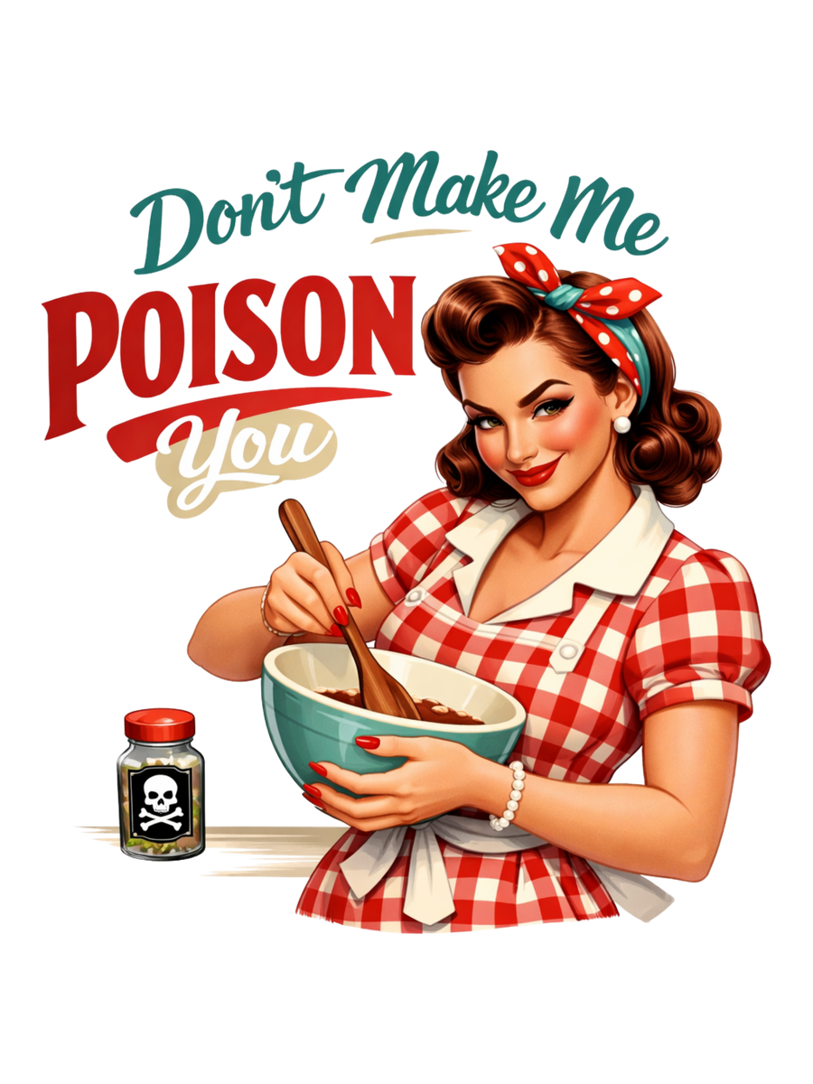 Don't Make Me Poison You Air Freshener