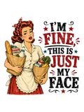 I'm Fine, This Is Just My Face Air Freshener