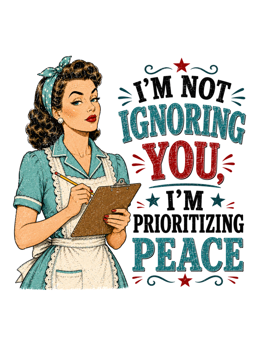Not Ignoring You, Prioritizing Peace Air Freshener