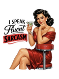 I Speak Fluent Sarcasm Air Freshener