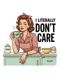 I Literally Don't Care - Kitchen Coffee Air Freshener