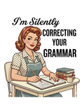 Silently Correcting Your Grammar Air Freshener