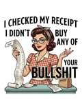 I Didn't Buy Any of Your Bullshit Air Freshener