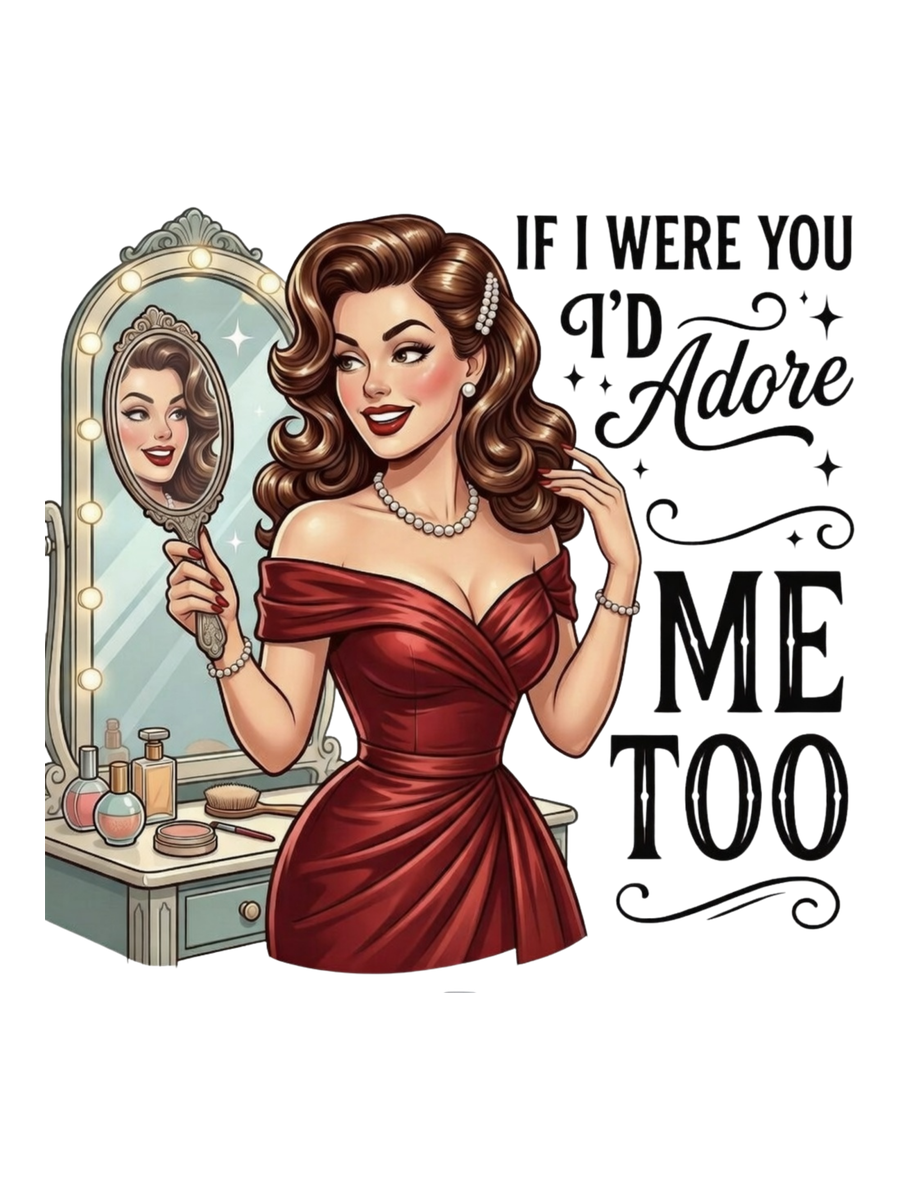 If I Were You, I'd Adore Me Too Air Freshener
