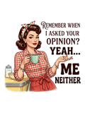 Remember When I Asked Your Opinion? - Kitchen Coffee Air Freshener