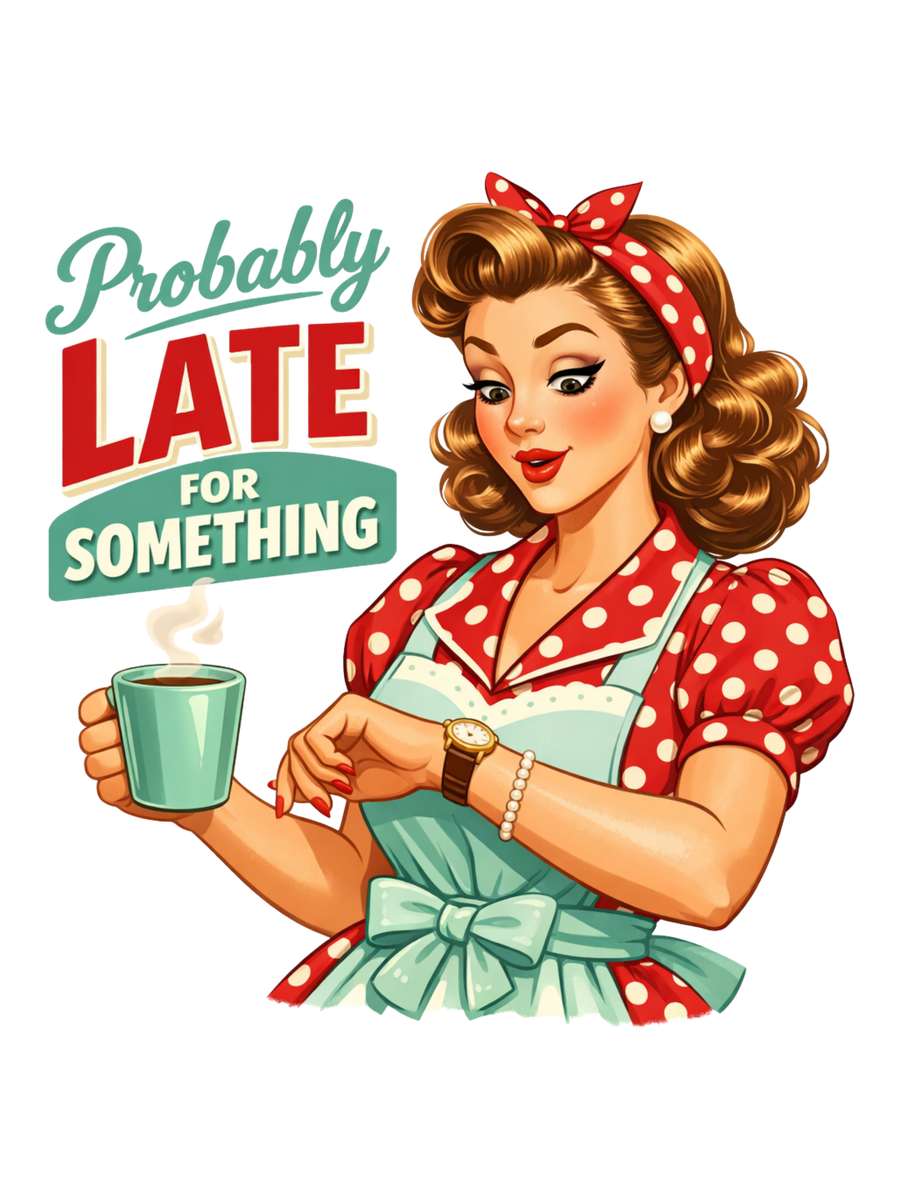 Probably Late for Something - Kitchen Coffee Air Freshener