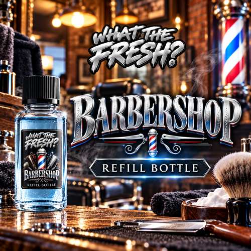Barbershop refill bottle