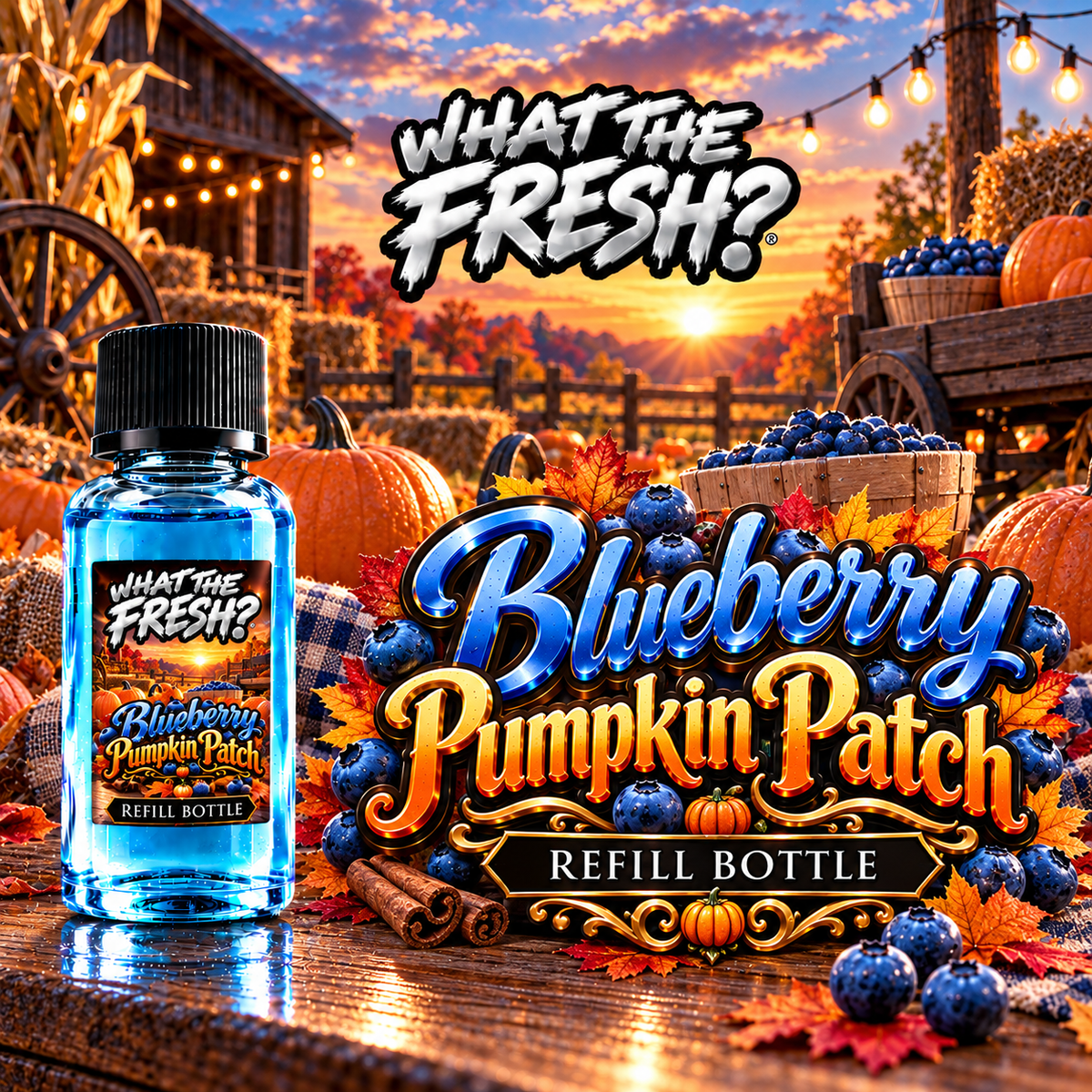 Blueberry Pumpkin Patch refill bottle
