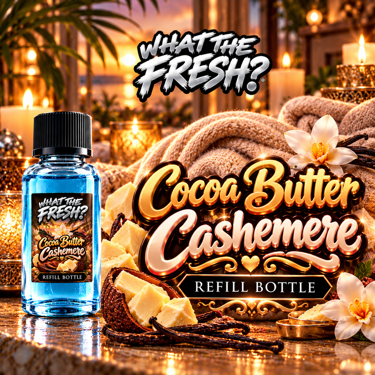 Cocoa Butter Cashmere refill bottle