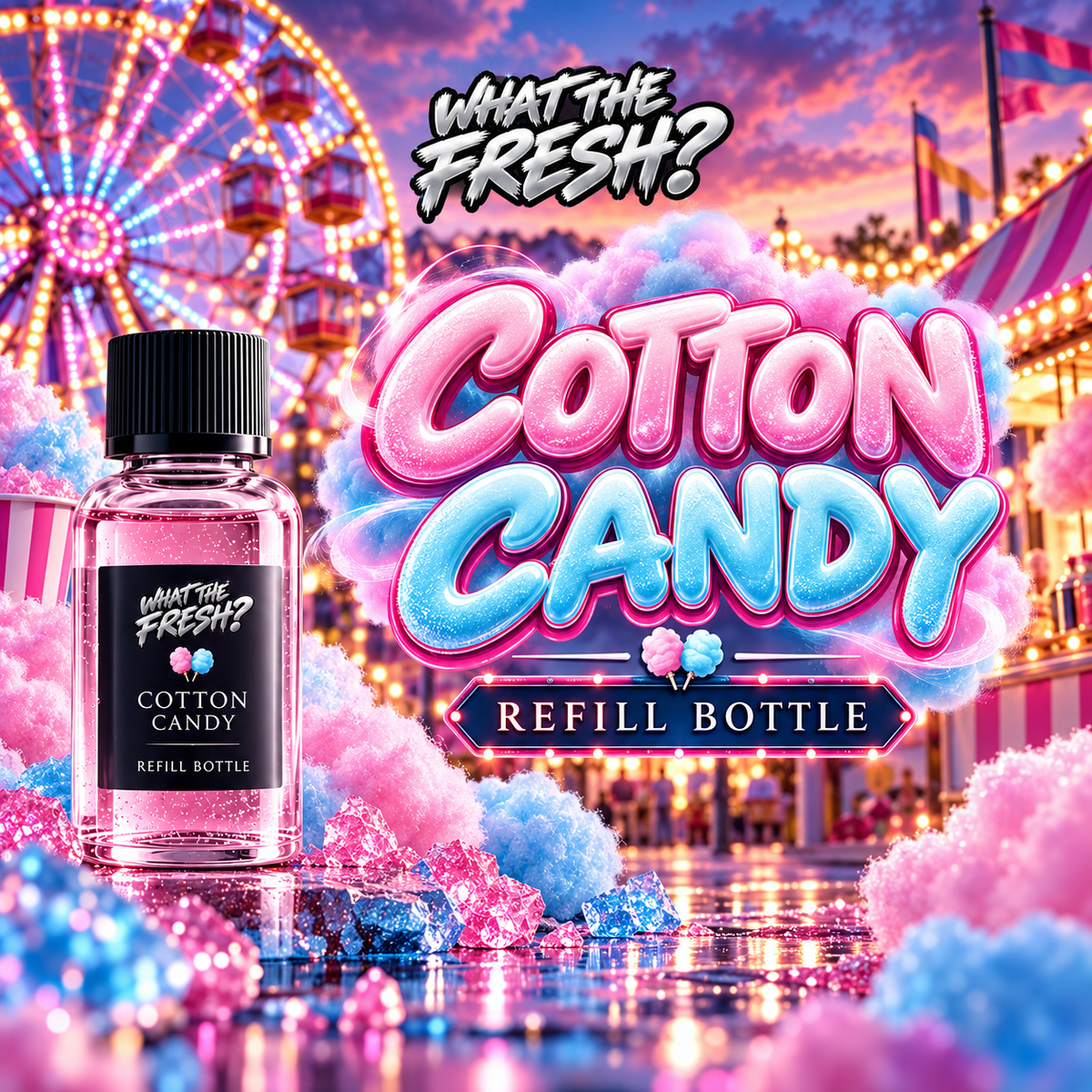 Cotton Candy refill bottle