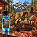 Cedar refill bottle