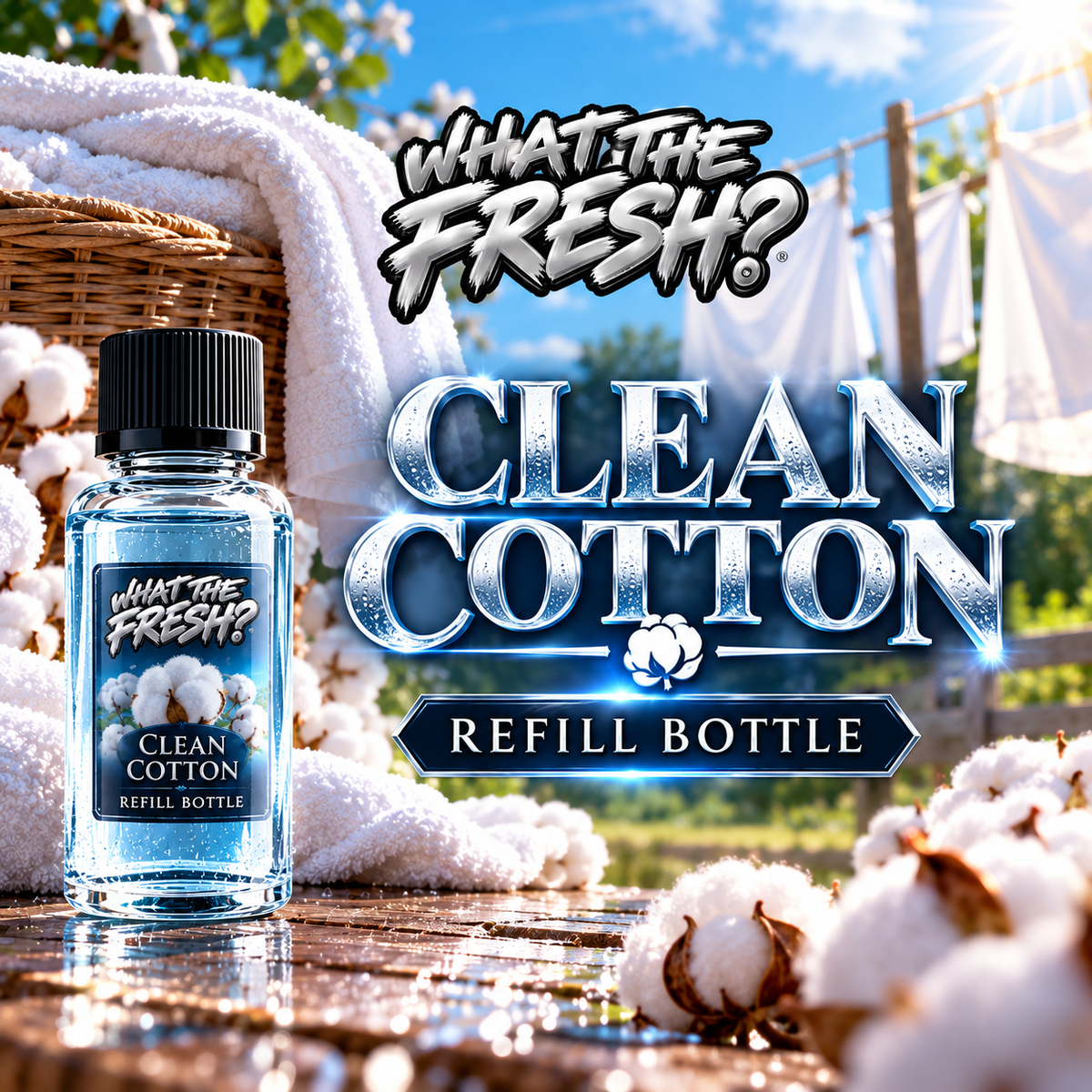 Clean Cotton refill bottle