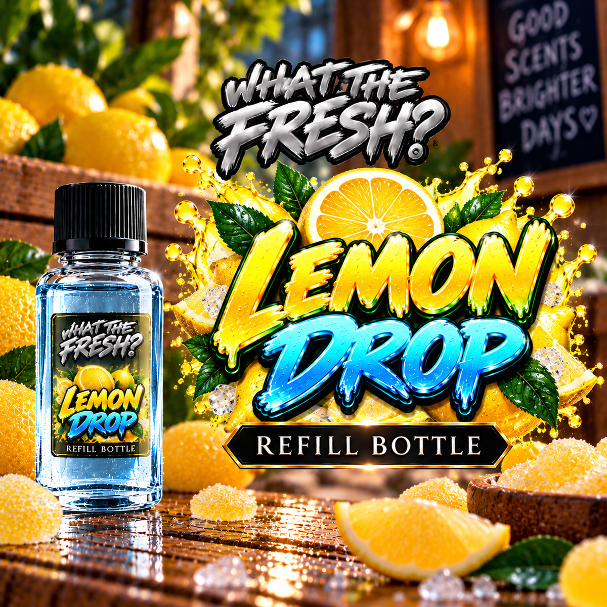Lemon Drop refill bottle