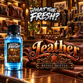 Leather refill bottle