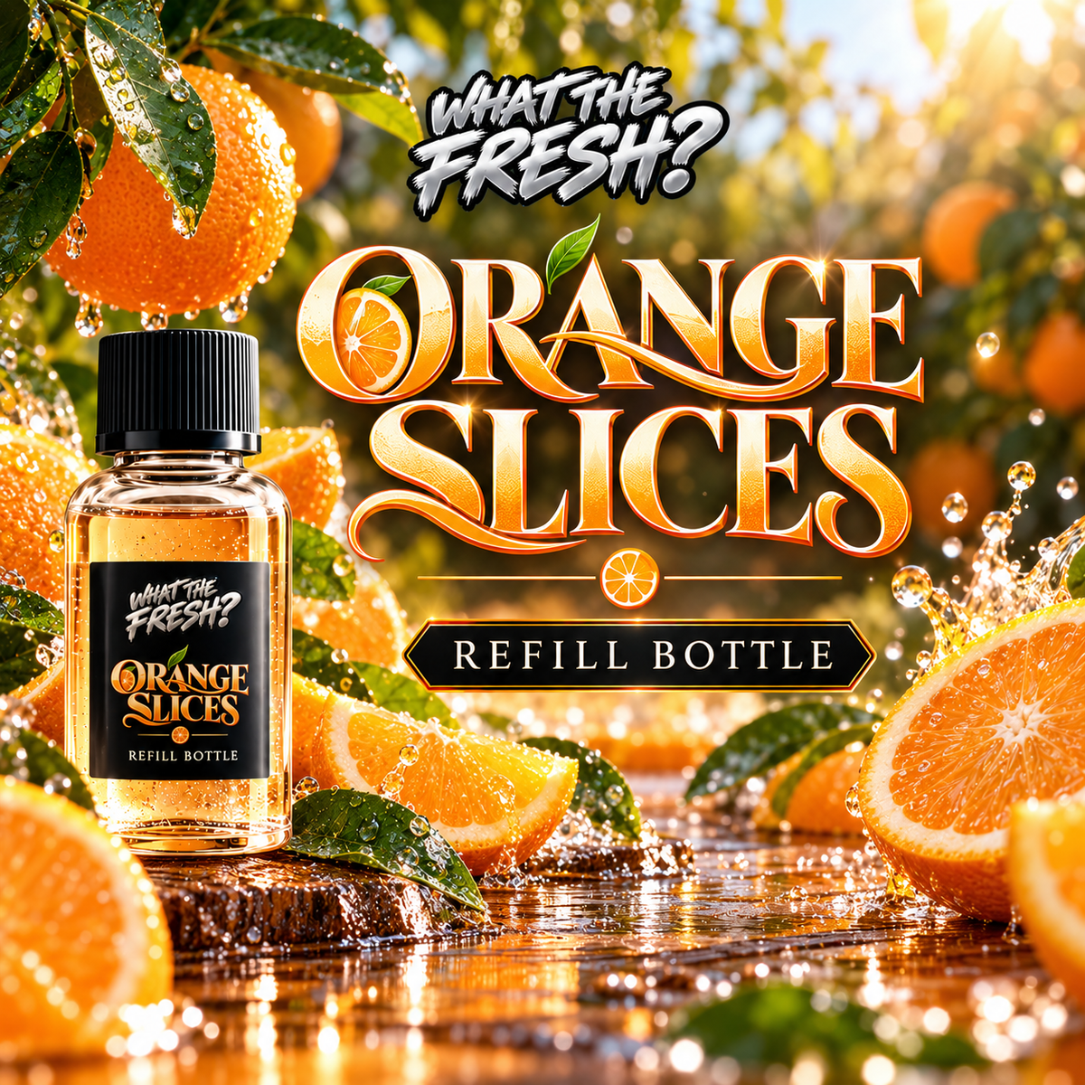 Orange Slices refill bottle