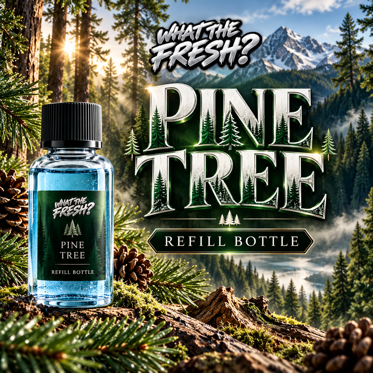 Pine Tree refill bottle