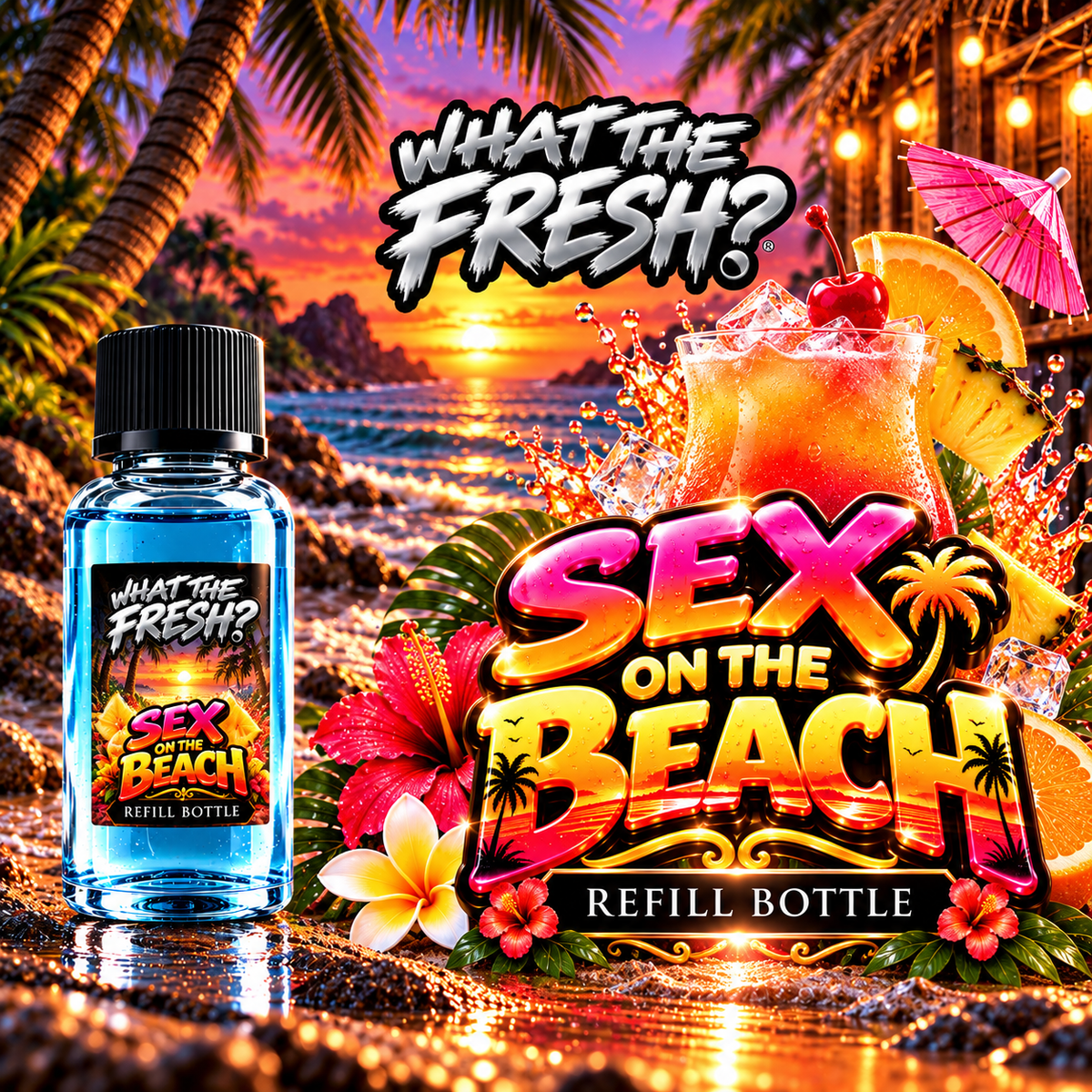 Sex on the Beach refill bottle