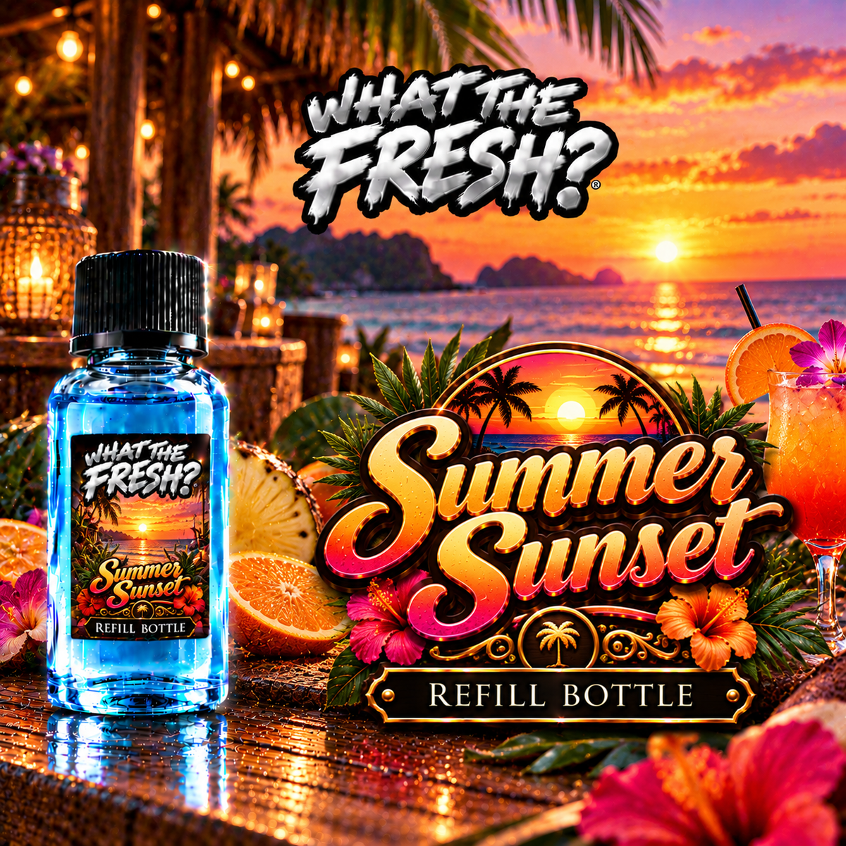Summer Sunset refill bottle