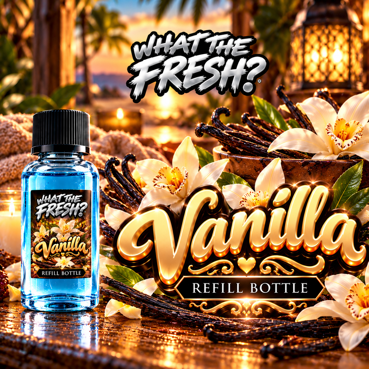 Vanilla refill bottle